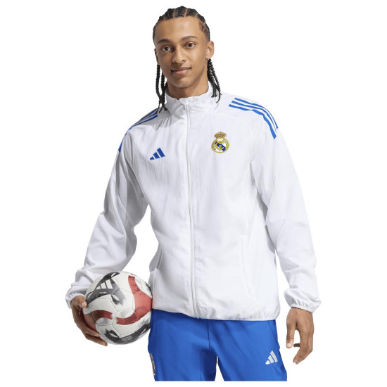 Adidas Ανδρική ζακέτα Real Madrid 25/26 Presentation Track Top Adidas Ανδρική ζακέτα Real Madrid 25/26 Presentation Track Top
